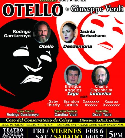 February 6 & 7, 2026 - OTELLO by Giuseppe Verdi