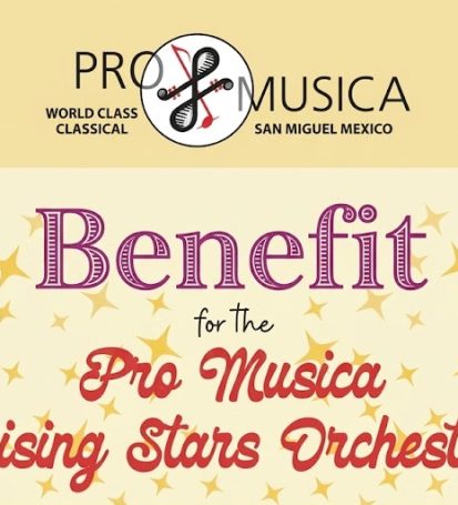 March 10, 2027 - Benefit for the Pro Musica Academy of Music