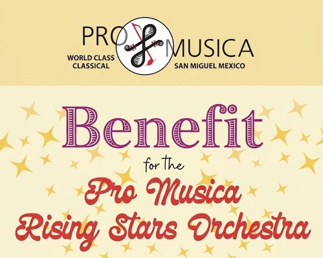 March 10, 2027 - Benefit for the Pro Musica Academy of Music